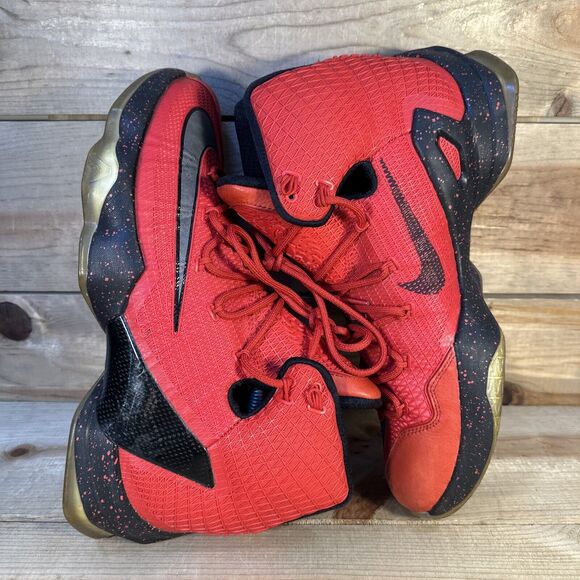 Mens Size 11 - Nike LeBron 13 Elite “University Red” Basketball Shoes 831923-606 main image 12